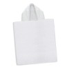 Kids Hooded Towels white overlocking